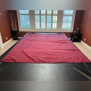 56 x 80 burgundy Tablecloth